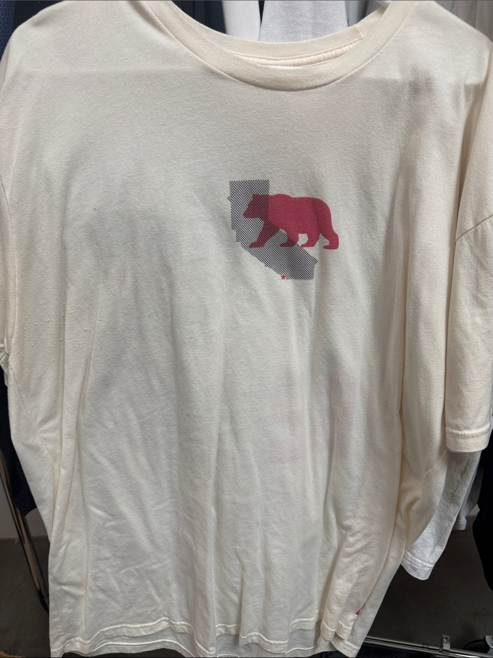 Scotty Cameron Cream Tee with Pink Bear Graphic